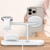 Stacja Ładująca 3w1 MagSafe do iPhone / Apple Watch / AirPods – Tech-Protect A45 – Biała